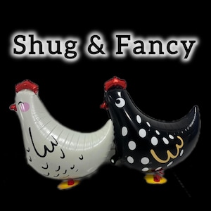 Shug & Fancy the Chickens