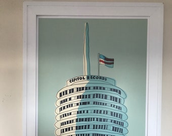 Capitol Records azul