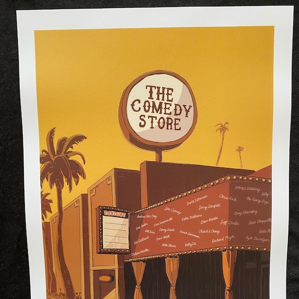 The Comedy Store yellow