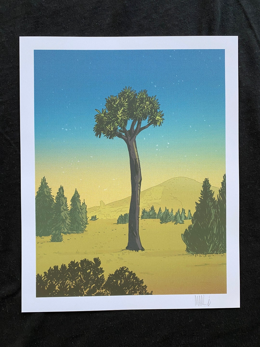 DMC Kreuzstich-Set 'Weihnachtsbaum Blau' – Inkl. Garn, Nadel & Anleitung, Fertige Größe Ca. 30 X 30 Cm