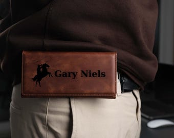 Leder Handytasche Gürtelclip | TORONATA Yonkers | Handgefertigte Hülle für iPhone & Android | Vertikale Beutel | 6.1 &quot;und 6.9&quot; Optionen