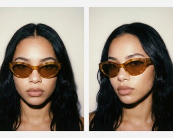 Trendy Cat Eye Sunglasses Women | Tortoise Shell, Black With  display picture 3