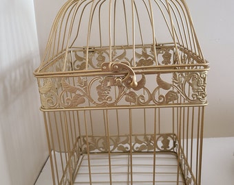 Irregular Large DIY Birdcage- Wedding card holder