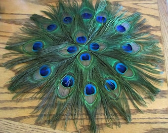 Peacock Feather Placemat