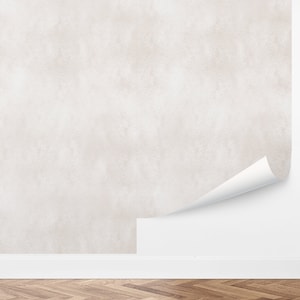 Custom Watercolor Peel and Stick Wallpaper, Removable Wallpaper - Vintage Texture Wallpaper by Love vs. Design