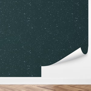 Custom Celestial Peel and Stick Wallpaper, Removable Wallpaper - Abstract Galaxy Texture Wallpaper by Love vs. Design