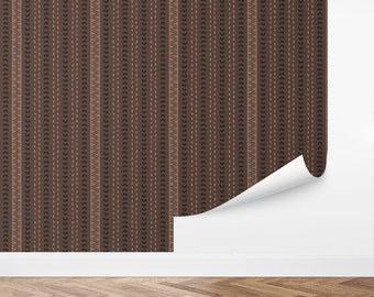 Custom Boho Peel and Stick Wallpaper, Removable Wallpaper - True North by Love vs. Design