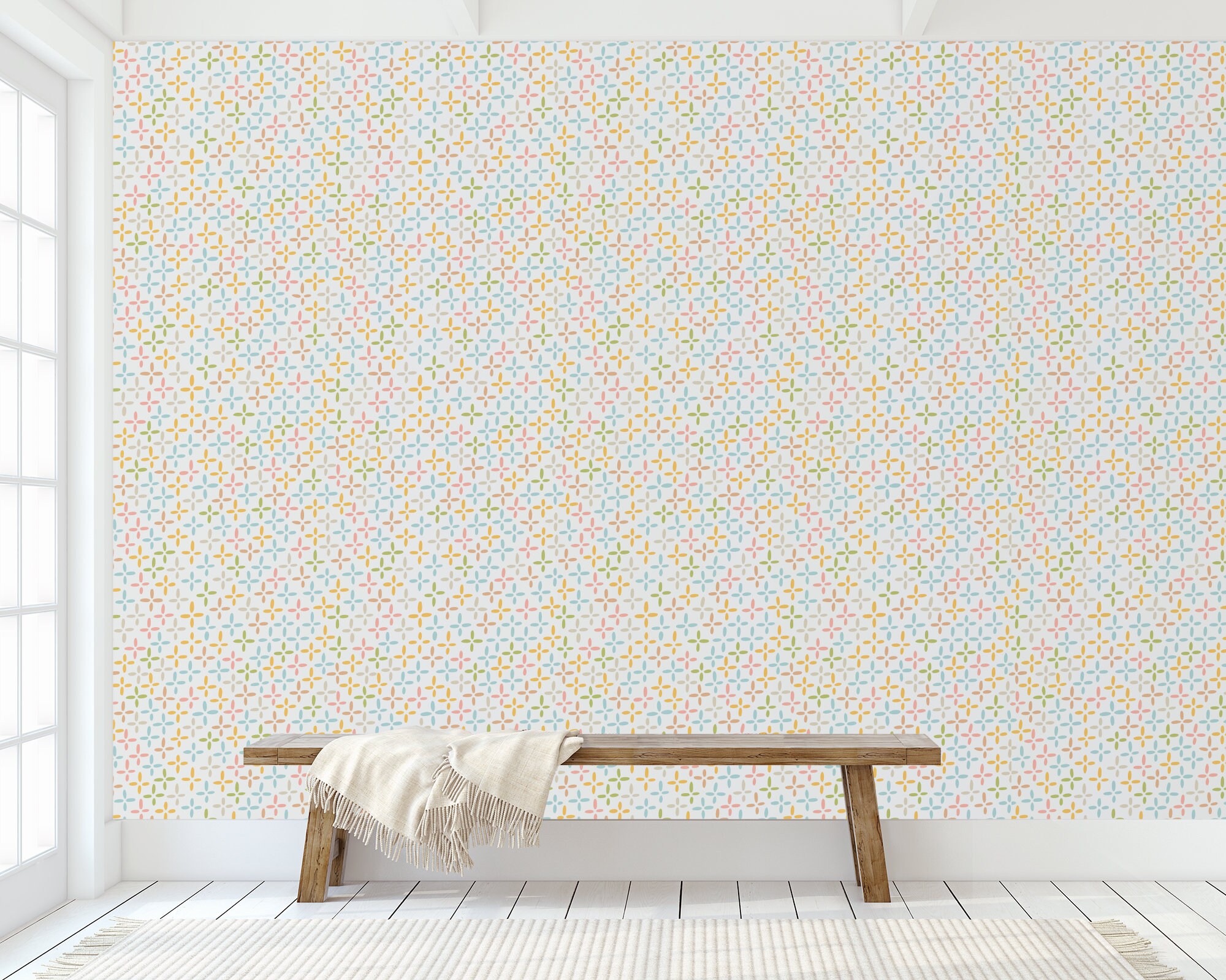 Custom Kids Peel and Stick Wallpaper, Removable Wallpaper - Dream Cross ...