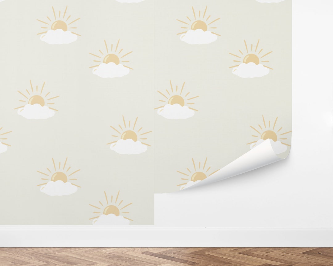 Picture of Custom Kids Peel and Stick Wallpaper, Removable Wallpaper - Handmade ...