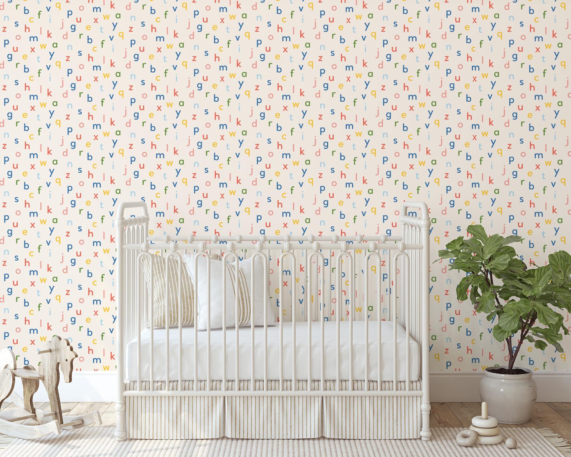 Custom Kids Peel and Stick Wallpaper, Removable Wallpaper - Playful ...