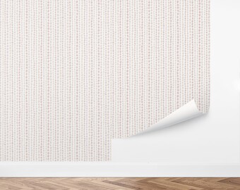 Custom Boho Peel and Stick Wallpaper, Removable Wallpaper - Handmark Stones by Love vs. Design