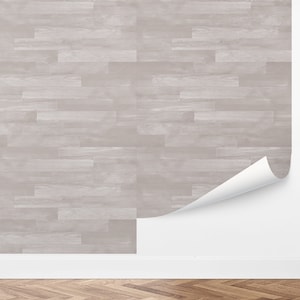 Custom Woodgrain Peel and Stick Wallpaper, Removable Wallpaper - Reclaimed Wood Wallpaper by Love vs. Design