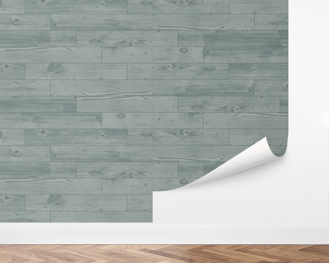 Custom Woodgrain Peel and Stick Wallpaper, Removable Wallpaper