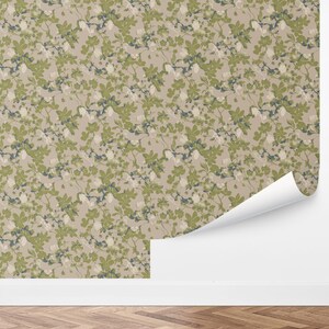 Custom Floral Peel and Stick Wallpaper, Removable Wallpaper - Summer Meadow by Love vs. Design