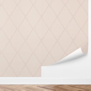 Custom Foliage Peel and Stick Wallpaper, Removable Wallpaper - Crisscross Leaves Wallpaper by Love vs. Design
