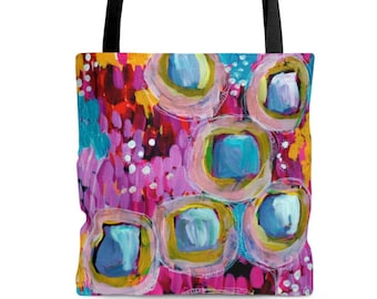 Tote Bag in 3 Sizes Original Artwork makes a completely unique gift