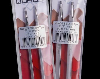 NEW ChiaoGoo 5 inch Quads Tips