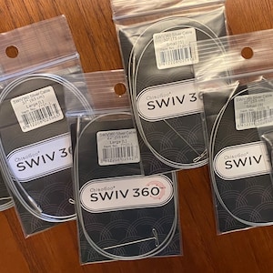 ChiaoGoo SWIV360 Silver Small Cables