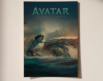 NWFWZP Avatar Poster Sur Toile De Films Et Séries Télévisées Classiques