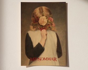 Midsommar Poster | Film Wand Dekor | Retro Film Print | Heimkino Kunstdruck