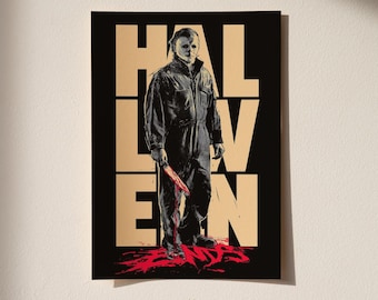 halloween h20 poster art