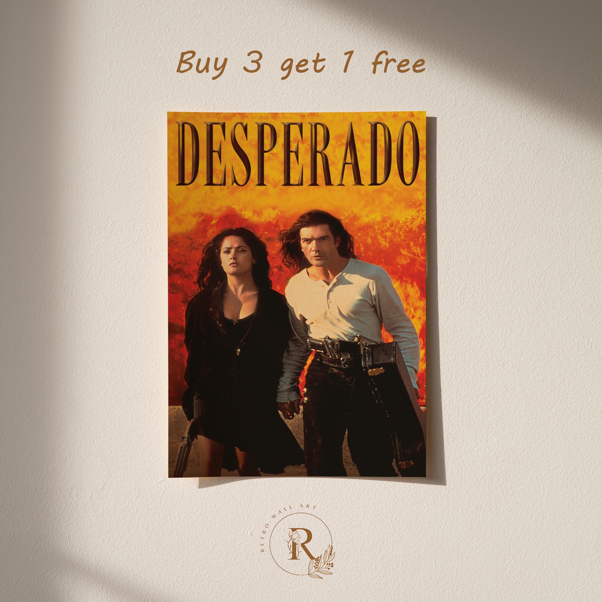 Desperado Poster | | Old Retro Film Print | Home Theater Art - Etsy