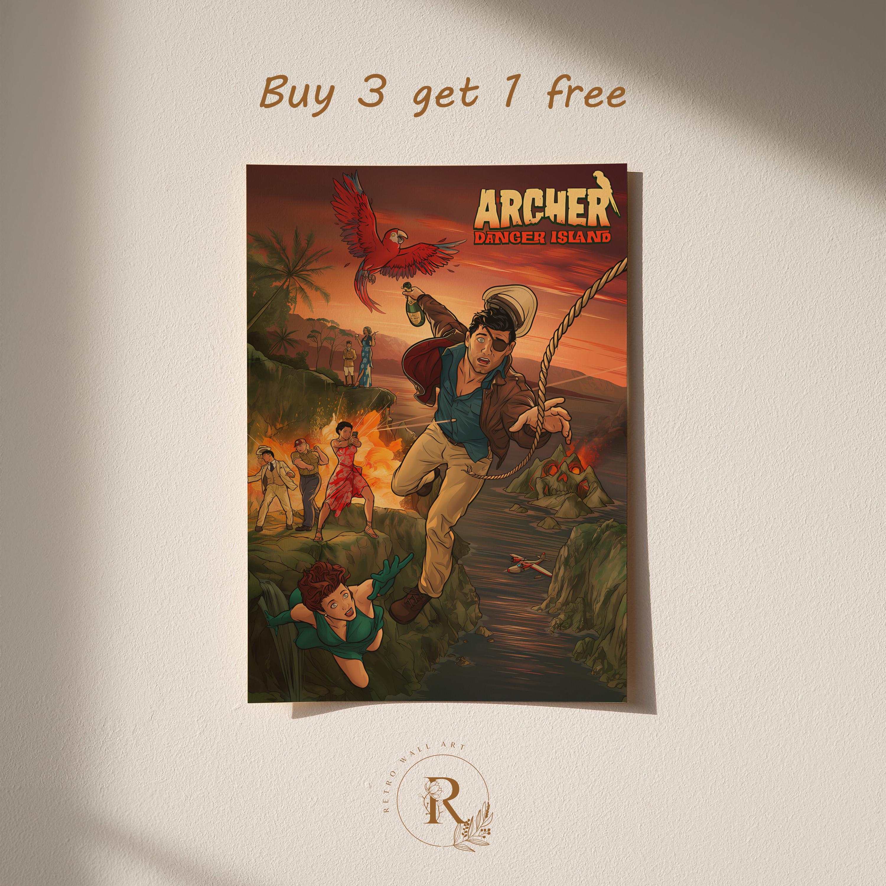 Archer Tv Poster Australia