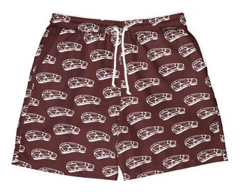 Bañador unisex elegante con estampado Ribeye y diseño moderno. Ropa de playa, imprescindibles para el verano, vacaciones, fiestas en la piscina y trajes de baño.
