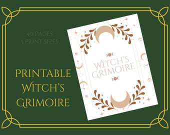 Tan & Pink Basics to Witchcraft Grimoire for Baby Witches
