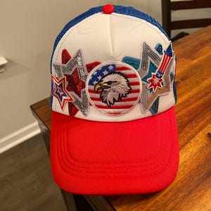 Custom 4th of July Trucker Hat