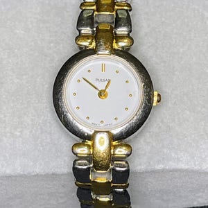 Pulsar Two-Tone Ladies Quartz Watch – Classic Minimalist Style