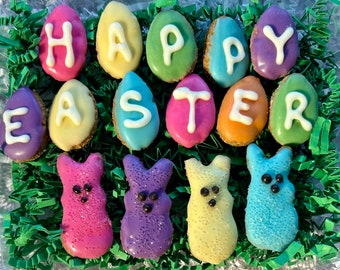 Happy Easter  Dog Gift Box/Easter Dog Treats/Iced Dog Treats/Cute Easter Dog Treats