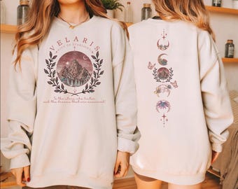 Velaris Sweatshirt,ACOTAR Hoodie, acotar Merch, Night Court Sweatshirt, City Of Starlight,A Court of Thorns and Roses,sarah j maas,P12