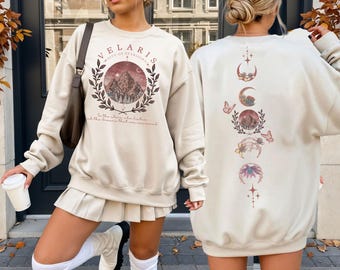 Velaris Sweatshirt,ACOTAR Hoodie, acotar Merch, Night Court Sweatshirt, City Of Starlight,A Court of Thorns and Roses,sarah j maas,P12