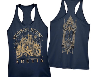 Riorson House Racerback Tank top,Iron Flame Vneck Shirt,Dragon Rider 2-Sided Racerback,Violet Sorrengail Tee,Dragon Rider Bookish Gift,PIC53