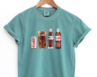 Comfort Colors Diet Coke Tshirt, Diet Coke Lover Shirt, Funny Soda Tee,PIC613
