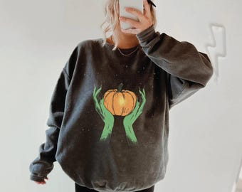 Witches Sweatshirt,Feminism Hoodie,Witch Hand Sweatshirt,Women Empowerment, Halloween Hoodie,PIC1094