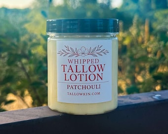 Gepeitschte Talgcreme - Patchouli 6 oz