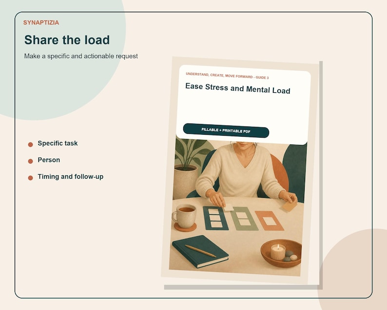Box Notebook.pdf Fillable Stress and Mental Load Workbook, Boundaries and Recovery ...