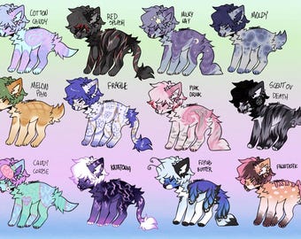 adopt adoptable cheap chibi dog puppy canine fox furry fursona furries oc original character design adopts adoptables demon goth cute emo