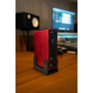 Vertical Stand for Focusrite Scarlett 4i4 4th Gen: Ergonomic Studio Desk Mount