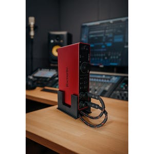 Scarlett Focusrite 2i2 4th Gen Vertical Stand: Ergonomic Studio Audio Holder