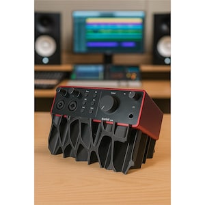 Focusrite Scarlett 4i4 4th Gen Stand: Ergonomic Studio Audio Base