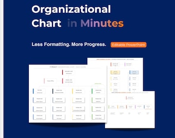 Small-Medium Business and Project Organizational Chart Toolkit: PowerPoint & Google Slides
