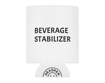 Enfriador de latas: perfecto para reuniones al aire libre, barbacoas y celebraciones navideñas. Enfriador 100% poliéster con revestimiento de espuma suave y