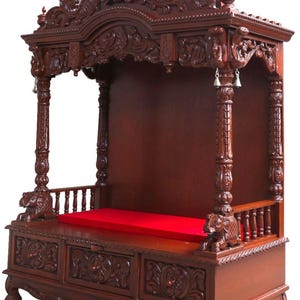 Handicraft Fine Carved Temple/Teakwood Temple/ Find Carved Mandir