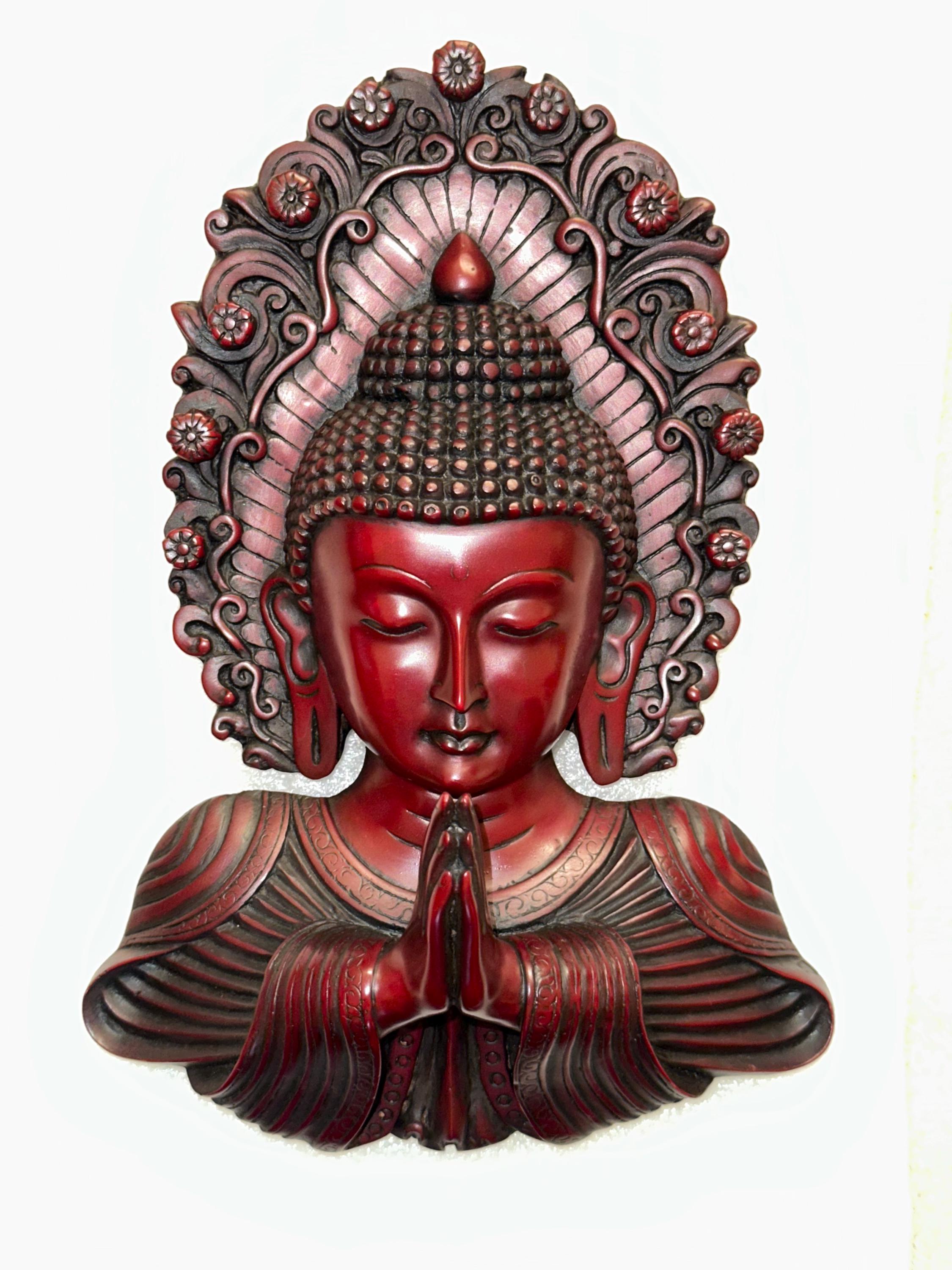 チベット仏陀瞑想壁掛けマスク - Etsy 日本