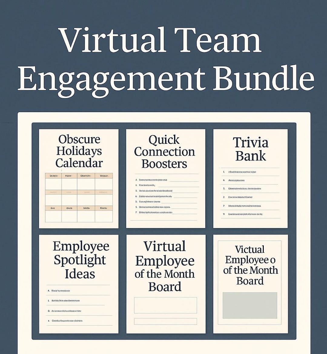 Virtual Team Employee Recognition Toolkit | Employee Spotlight Ideas ...