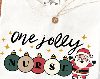 Eine Jolly Nurse svg | Frohe Feiertage svg | Krankenschwester png | Weihnachts Krankenschwester svg png | Frohe Weihnachten svg | Weihnachten png | Cricut | png |