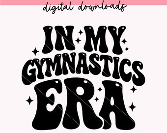 In meiner Gymnastik Ära svg png | Gymnastik svg | Sport svg | Digitale Downloads | Sublimation